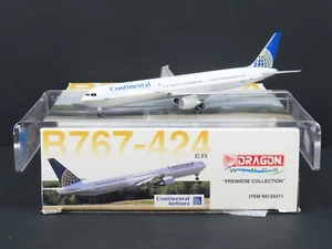 1:400 Scale Dragon Wings 55211 Die-Cast Continental Boeing B767-424 Aircraft - Picture 1 of 16