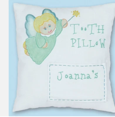 De colección Raro Jack Dempsey Aguja Arte DIENTE HADA ALMOHADA Kit de Bordado #830 Foto 1 de 3