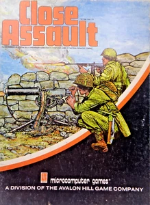 ATARI XL/XE -- CLOSE ASSAULT (AVALON HILL - DISK) - Picture 1 of 11