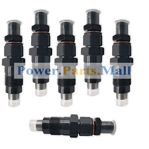 6pc New Fuel Injector 23600-17032 093500-5780 Fit For Mitsubishi Toyota 1HZ 4M40