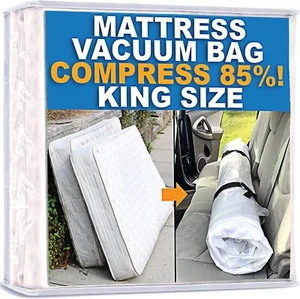 Mattress Vacuum Bag, Sealable Bag for Memory Foam or Inner Spring Mattresses,... - Picture 1 of 6