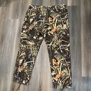 Cabelas Cargo Pants Advantage Max 4 HD Camouflage Mens Size 42x32 Duck Hunting - Picture 1 of 12