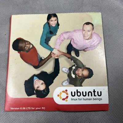 Ubuntu Linux Version 6.06 Software PC CD Rom-RARE N3 - Image 1 of 4
