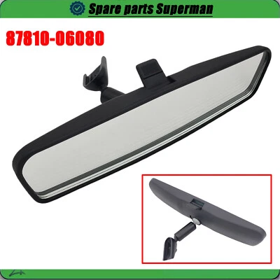 CONJUNTO DE ESPEJO RETROVISOR INTERIOR OEM 87810-06080 para Toyota Tundra Tacoma Sequoia Foto 1 de 4