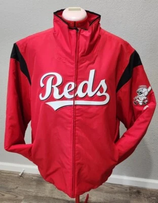 Chaqueta Cincinnati Reds Para Hombres Grande Majestuosa MLB Béisbol Auténtica Premier Foto 1 de 4
