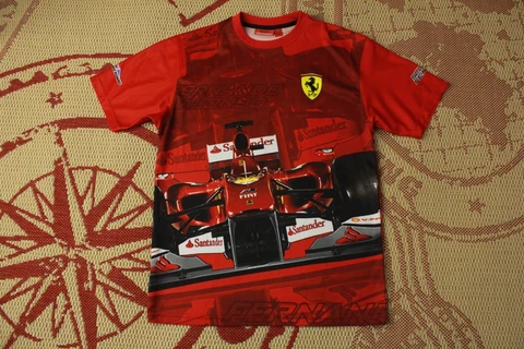 FERRARI FERNANDO ALONSO racing MEN T-SHIRT JERSEY TEE ORIGINAL SIZEXS Cover
