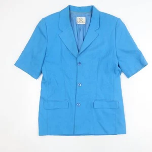 Viyella Women's Blue Blazer, Size 12, Casual Wear - Picture 1 of 12