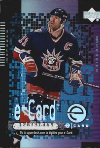 2000-01 Upper Deck e-Cards #EC8 Mark Messier