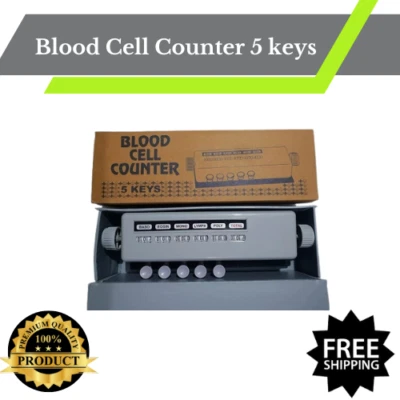 Contador de células sanguíneas 5 llaves equipo de laboratorio Foto 1 de 4