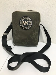 Michael Kors Kent Flight Olive Bag Men's Excellent Condition - Picture 1 of 23