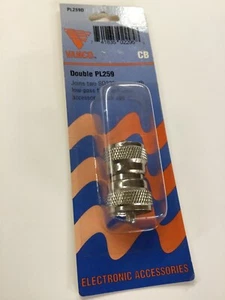 NOS Vanco PL259D Double PL259 Joins Two SO239 Plugs CB Dual Male Coupler - Picture 1 of 2
