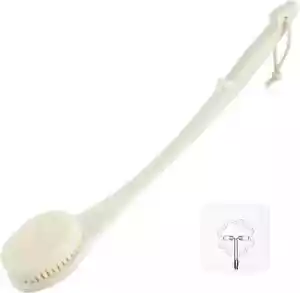 Body Brush Back Scrubber, 17 in Never Mold Back Brush Long Handle for Shower, Ex - Picture 1 of 4