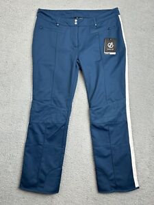 Dare 2B Ski Pants Womens Size 14 Blue Clarity Softshell Waterproof Windproof NWT