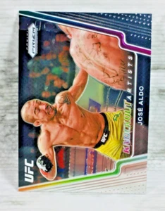 2021 PANINI UFC PRIZM #8 "JOSE ALDO" KNOCKOUT ARTISTS INSERT CARD! - Picture 1 of 2