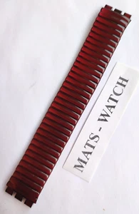 SWATCH+ORIGINALBAND+ASBM105 RED SNAPPER+SMALL+19mm Band+PINK - Bild 1 von 1