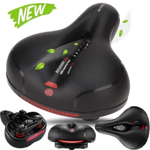 Bicycle Saddle bike Comfort Wide Soft Gel Bike Seat Sporty Air Cushion men women - Picture 1 of 12