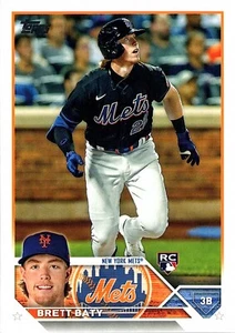 2023 Topps Serie 1 Brett Baty radiocontrol Mets de Nueva York #89 - Imagen 1 de 2
