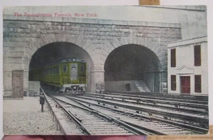 1912 posted - The PENNSYLVANIA TUNNELS, NEW YORK - POST CARD - listing #2476 - Picture 1 of 10