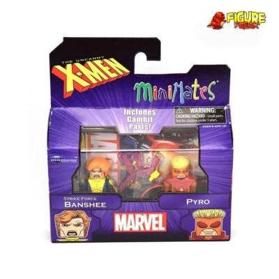 Marvel Minimates Series 60 Uncanny X-Men Strike Force Banshee / Gambit & Pyro - Image 1 of 3