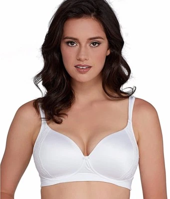 Nuevo Sujetador Bali, Sin Alambres 1-Liso-U Encaje Eslinga Lateral Blanco 6546 Precio de venta sugerido por el fabricante - $42.00 38D Foto 1 de 4