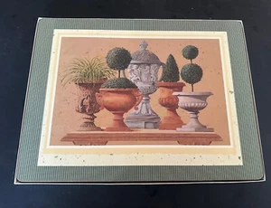 4er Set Elegante Topiary Pimpernell Tischsets Festlich Neu Im Karton - Bild 1 von 3