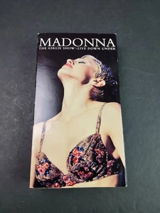 Madonna - The Girlie Show - Live Down Under (VHS, 1994) Music Concert RARE - Picture 1 of 9