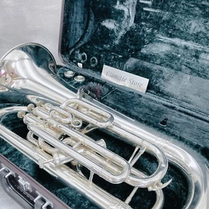 YAMAHA YEP-621S Bb Euphonium Silver Plated Yellow Brass YEP621S YEP621 621 S JP - Picture 1 of 12