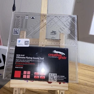 Creative Grids Non-Slip Ultimate Flying Geese Quilting Ruler Template Tool - Picture 1 of 1