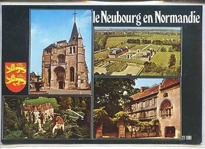 CP 27 Eure - Le Neubourg en Normandie - Multivues couleurs - Blason - Foto 1 di 2