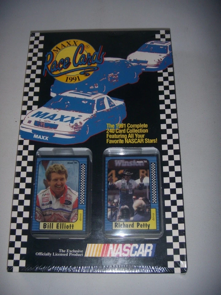 Maxx Race Cards 1991 NASCAR 240 Trading Cards New Sealed - Image 1 of 3