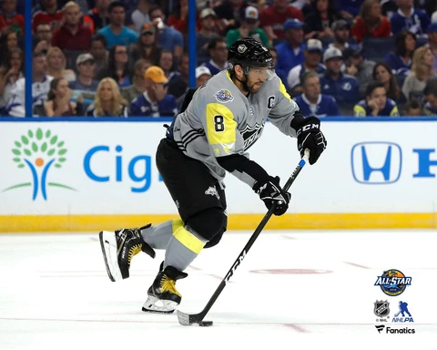 Alex Ovechkin Washington Capitals Unsigned 2018 NHL All-Star Game Photograph Cover