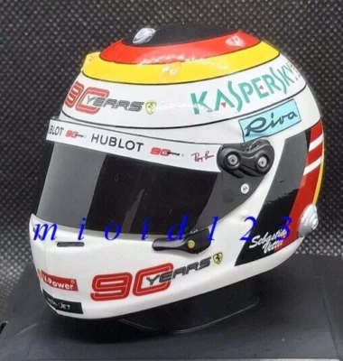 2019 - Sebastian VETTEL : ARAI GP-7  special livery German GP - 1/5 HELMET CASCO - Image 1 of 4