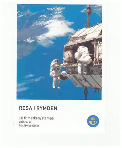 SWEDEN SC.2621 CHRISTER FUGELSANG FIRST SWEDE IN SPACE BOOKLET MNH EV3 - Picture 1 of 2