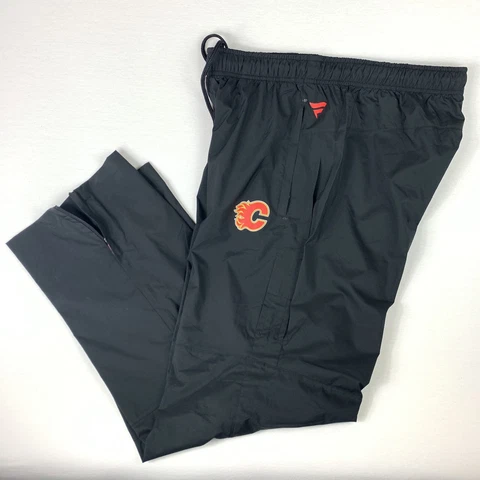 Fanatics Calgary Flames NHL Hockey Pro Rink Warm-Up Pants Pant Men’s Sz XL Cover