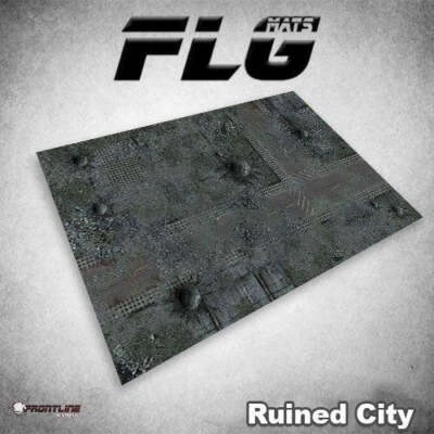 FRONTLINE-GAMING FLG Mats: Ruined City