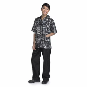 Top Performance GRAFFITI PRINT JACKET-PET GROOMING GROOMER HAIR STYLIST BARBER - Picture 1 of 12