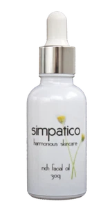 Simpatico Rich Facial Oil 1 oz Anti Aging Skin Care Moisturizer Antioxidant - Picture 1 of 10