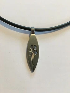 Geko Anhänger mit Kette aus Edelstahl - Bild 1 von 3