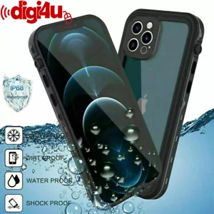 Funda Impermeable Cuerpo Completo 360° para iPhone 16 15 14 13 12 11 Pro Max Plus - Imagen 1 de 23