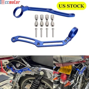 Shock Remote Reservoir Mounting Clamp Bracket For Harley Street Glide Road Glide - Picture 1 of 7