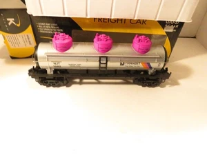 K-LINE TRAINS 636-3932 NEW JERSEY TRANSIT RARITAN TANK CAR- 0/027- BXD- LN -B19 - Picture 1 of 6