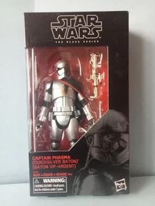 Star Wars figure Captain Phasma Quicksilver baton Black Series 6" - Imagen 1 de 10