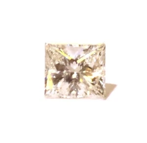 GIA loose certified 0.41ct K Princess cut Natural diamond 4.44 X 4.09 X 2.82 mm - Picture 1 of 2