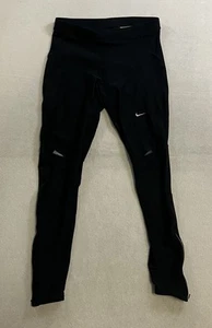 Nike Dri-Fit Distance Tech Leggings Womens Running Size Large 413065-010 - Picture 1 of 13