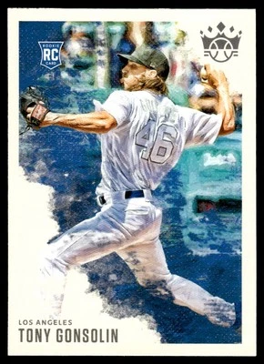 2020 Panini Diamond Kings Tony Gonsolin Rookie Los Angeles Dodgers #62 - Image 1 of 2