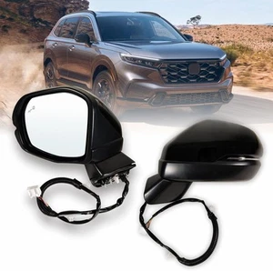 2023 2024 Honda CR-V Power Heated Side Mirror W Turn Signal /Blind Spot (8 Pins) - Picture 1 of 6