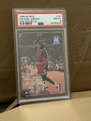 1998-99 Skybox Molten Metal - Michael Jordan #141 - Image 1 of 2