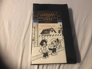 Library of Congress Smithsonian Origins of American Animation 1900-1921 VHS OOP - Picture 1 of 5