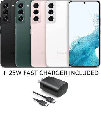 Samsung Galaxy S22 5G S901U1 128GB Desbloqueado Muy Bueno + 25W Súper Rápido Foto 1 de 4