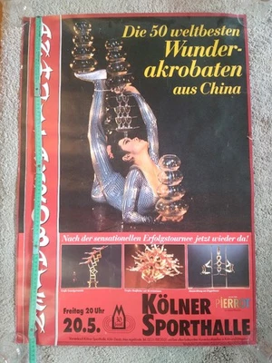 Plakat Wunderakrobaten aus China, Circus - Bild 1 von 3